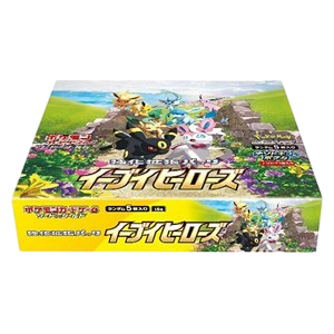 Pokemon Eevee Heroes Display JAP /leicht beschädigt(Delle)