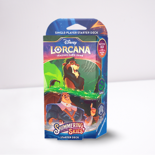 Lorcana - Himmelsleuchten: Smaragd & Stahl - Starter Deck - DE