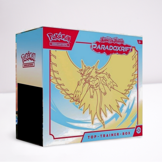 Pokémon - Paradoxrift Donnersichel Top-Trainer-Box- DE