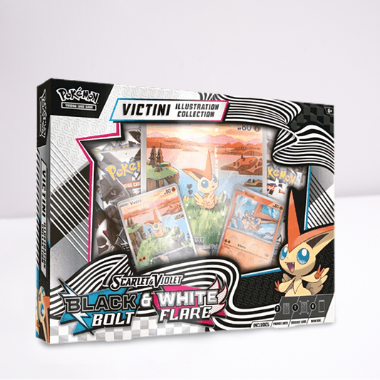 Pokémon - Black Bolt & White Flare: Unova Victini Illustration Collection - Box-Set - ENG