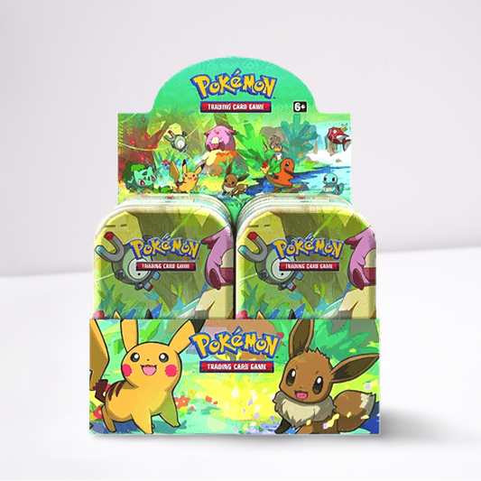 Pokemon - Kanto Friends Mini Tin Display + Acryl Case! - ENG