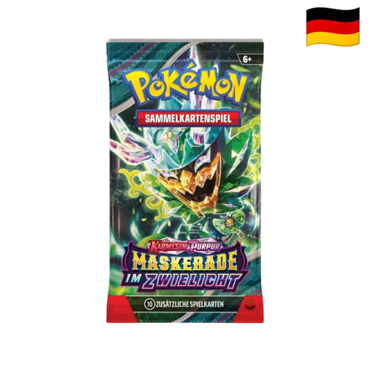 Pokémon - Karmesin & Purpur - Maskerade im Zwielicht Booster (DE)