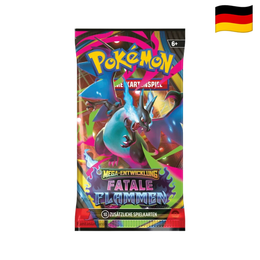 Pokémon - Mega-Entwicklung - Fatale Flammen Booster (DE)