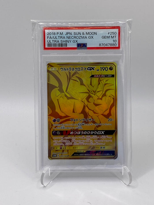 Ultra Necrozma GX (sm8b 250) GX Ultra Shiny - PSA 10 - (JPN)