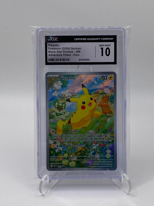 Pikachu (SVP 088) SV Black Star Promos - CGC 10 - (DEU)