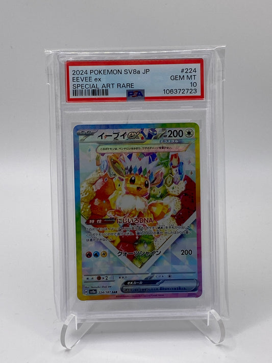 Evoli ex (sv8a 224) Terastal Festival ex - PSA 10 - (JPN)