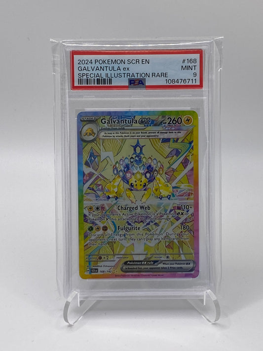 Galvantula ex (SCR 168) Stellarkrone - PSA 9 - (ENG)