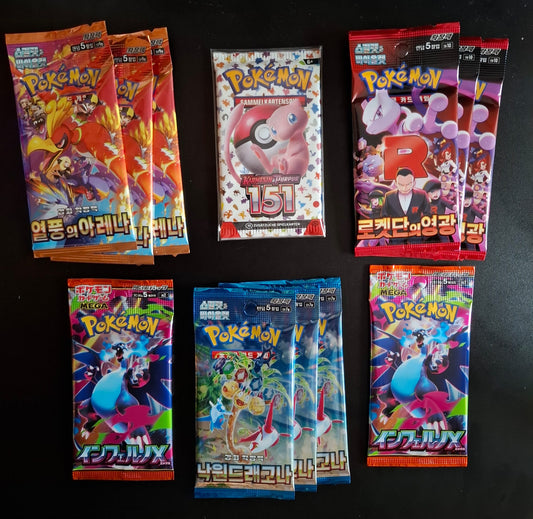 12er Fundi´s Pokemon Booster Bundle mit 151