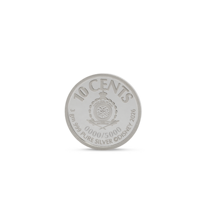 AGORO - Disney - Ducktales - Scrooge McDuck Lucky Dime - Silver 3g