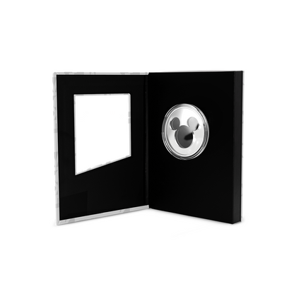 AGORO - Disney - Iconic Silhouettes - Mickey Mouse - Silver 1/2 oz