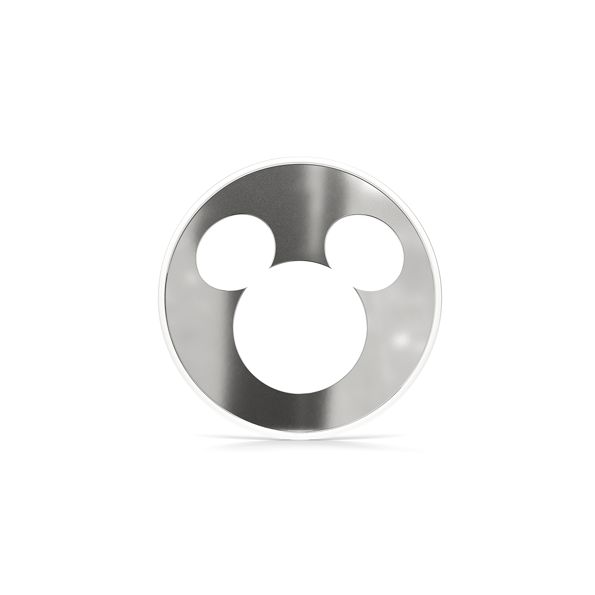 AGORO - Disney - Iconic Silhouettes - Mickey Mouse - Silver 1/2 oz