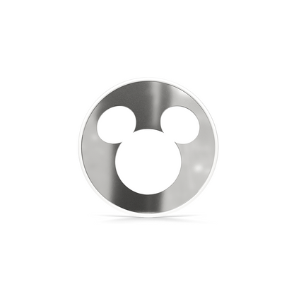 AGORO - Disney - Iconic Silhouettes - Mickey Mouse - Silver 1/2 oz