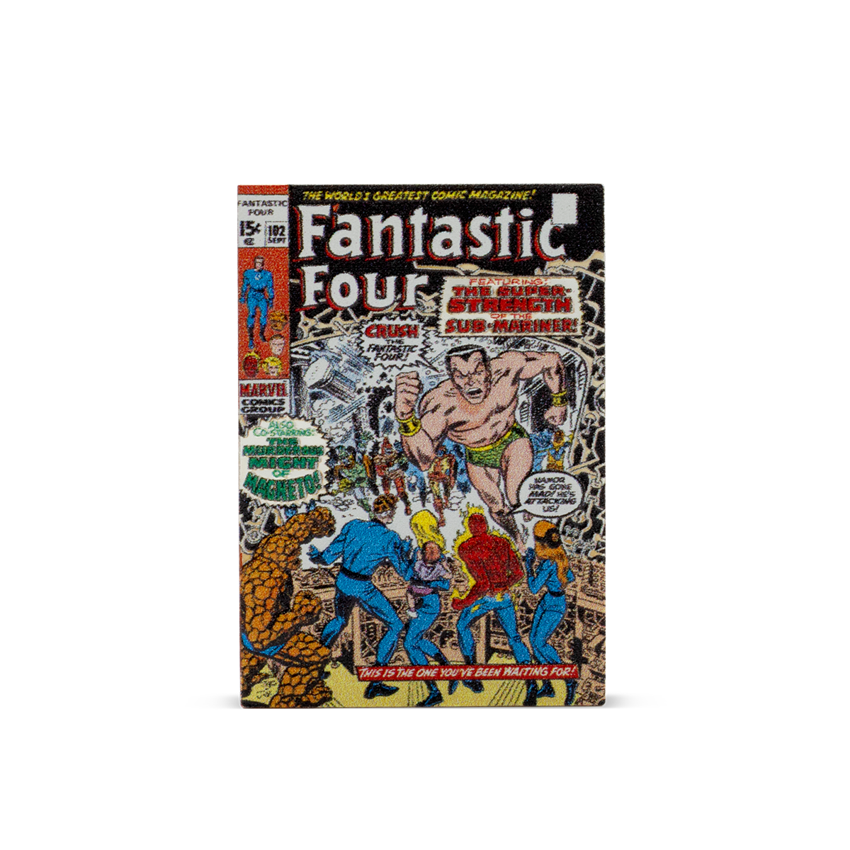 AGORO - Marvel - Art in Motion - Cover - Fantastic Four #102 1oz Silber