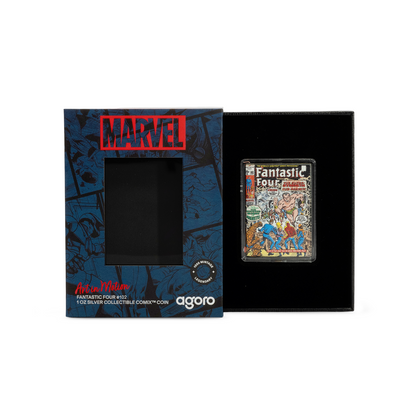 AGORO - Marvel - Art in Motion - Cover - Fantastic Four #102 1oz Silber