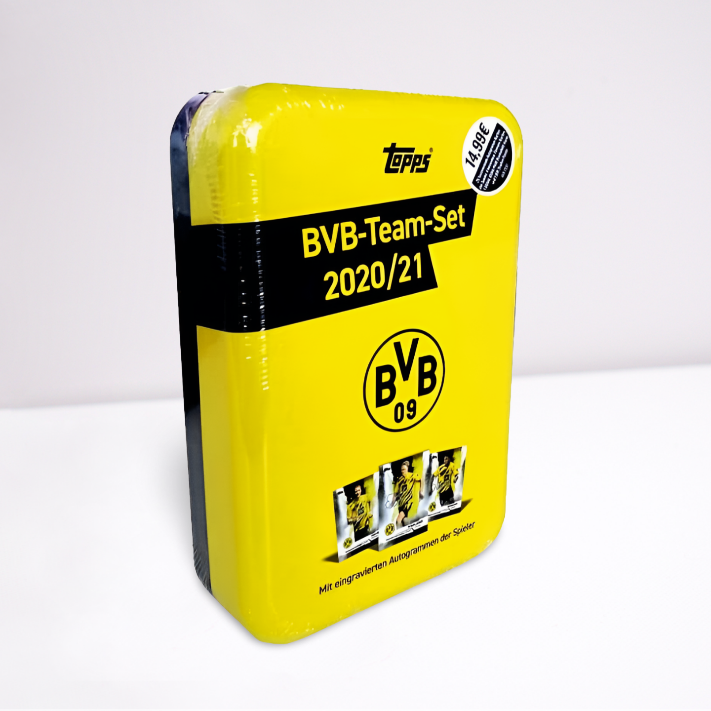 Topps BVB Team Set 2020/21 Tin Box XL-Kartenformat